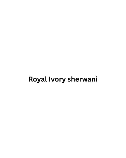 Ivory Luxe Sherwani – Signature Wedding Wear