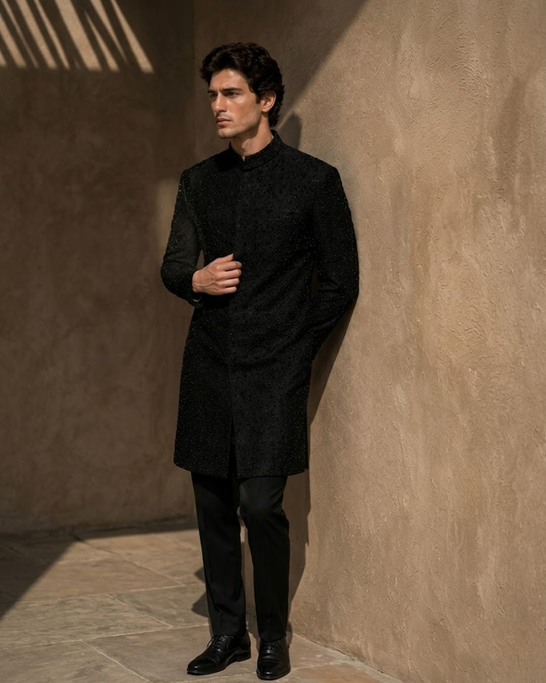 Midnight Regal Sherwani