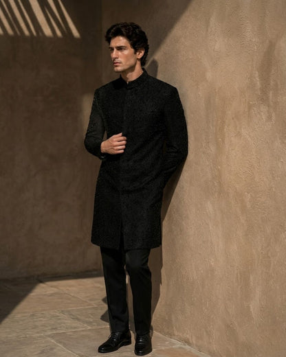 Midnight Regal Sherwani