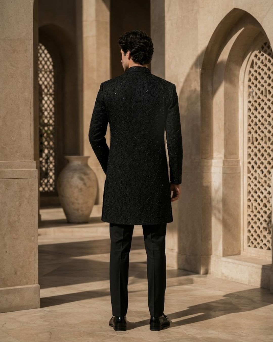 Midnight Regal Sherwani