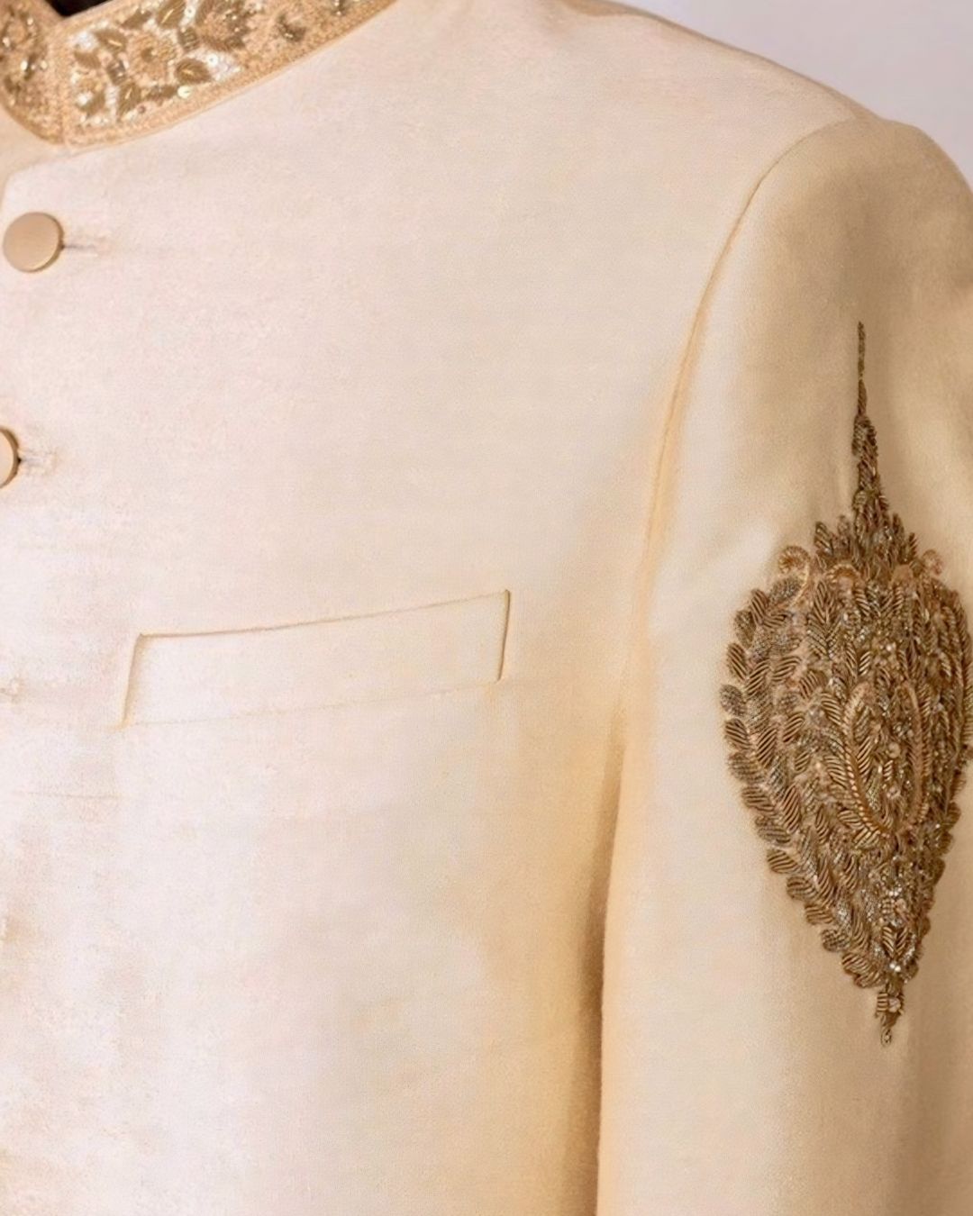 Ivory Luxe Sherwani – Signature Wedding Wear