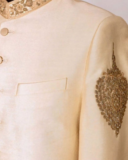 Ivory Luxe Sherwani – Signature Wedding Wear