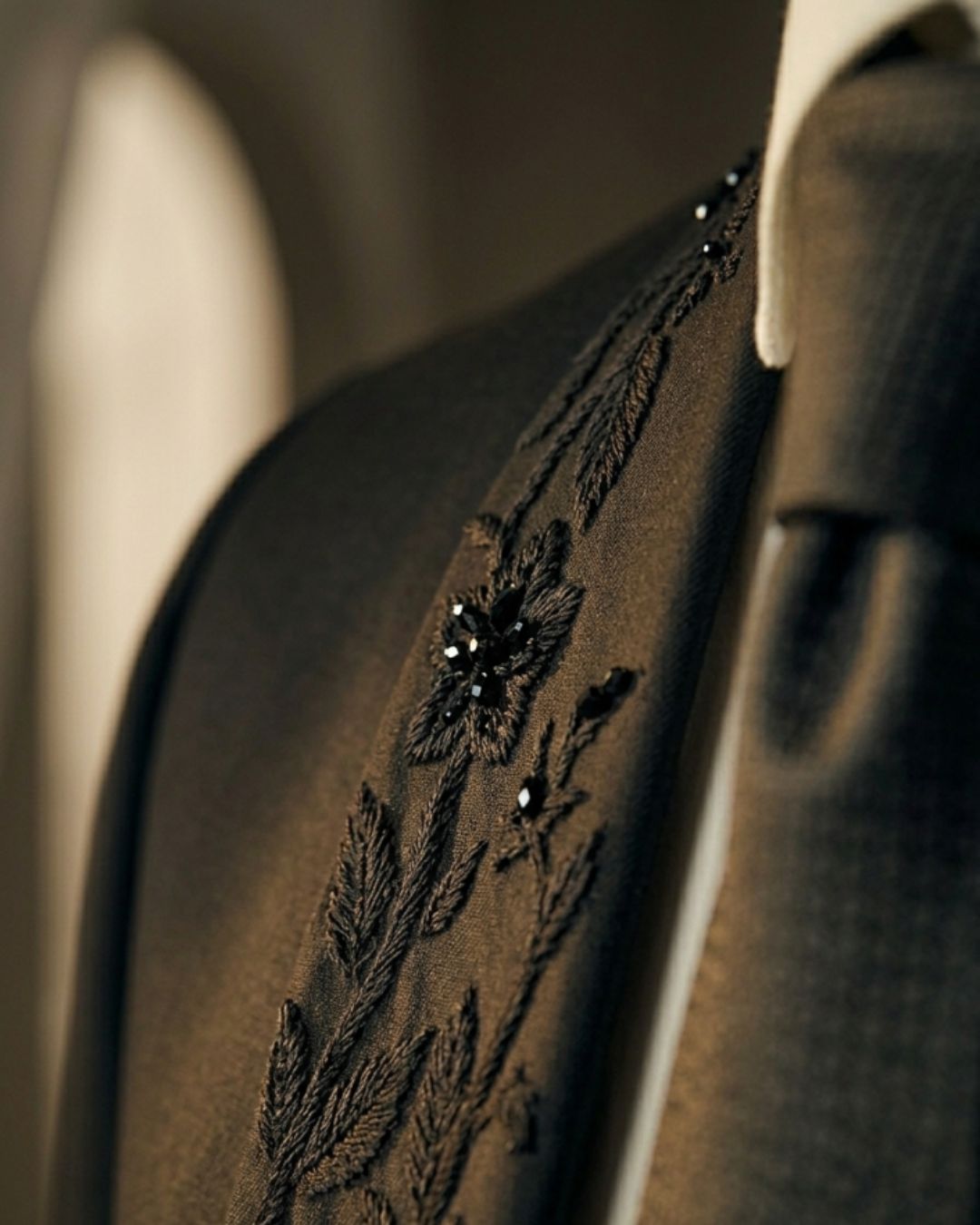 Midnight Monarch – Handcrafted Statement Tuxedo