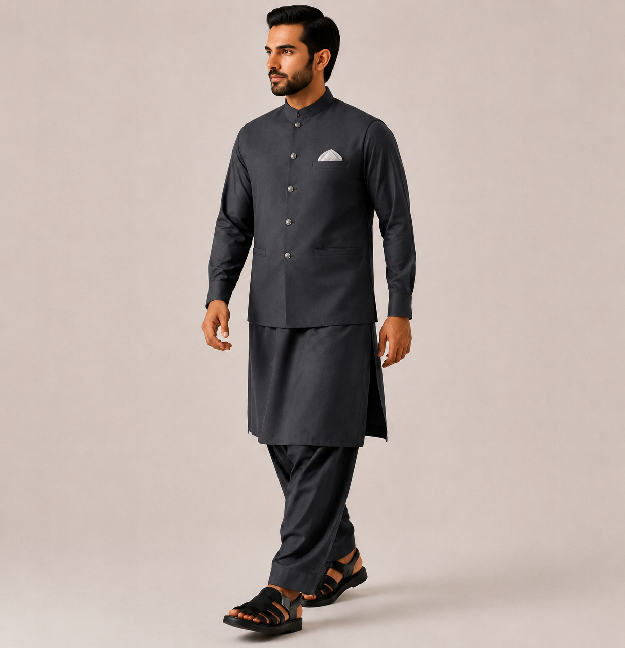Azeem | 3-Piece Waistcoat Cord Set