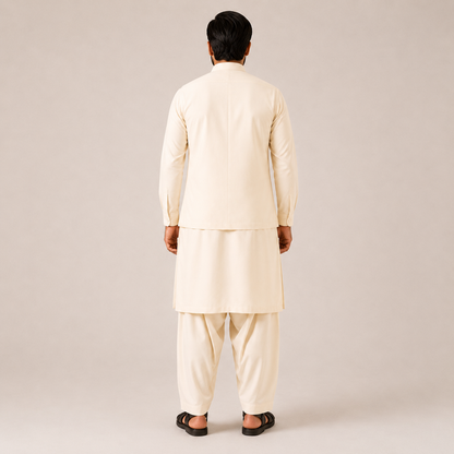 Noor | 3-Piece Waistcoat Cord Set