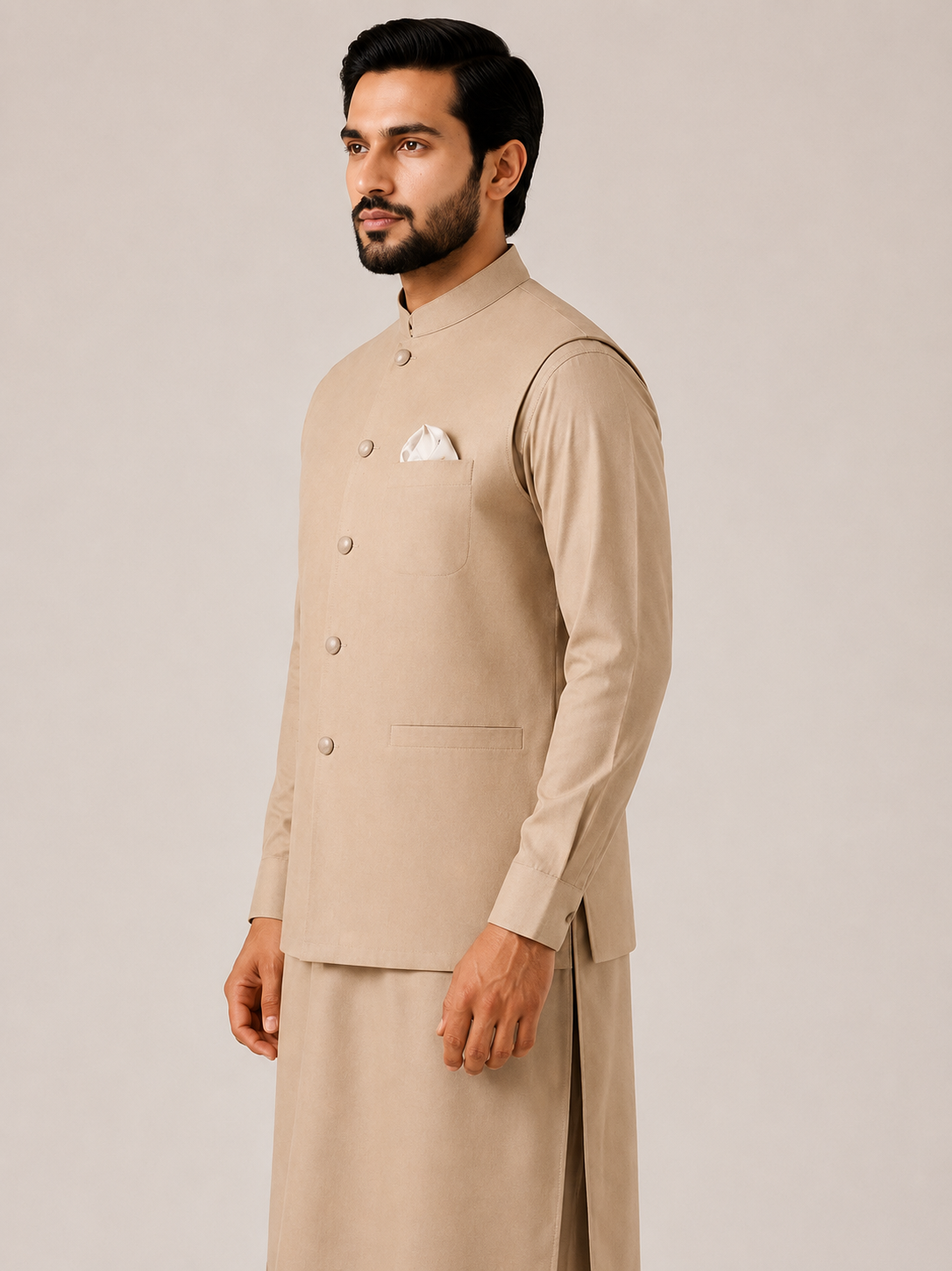 Sarmaya | 3-Piece Waistcoat Cord Set