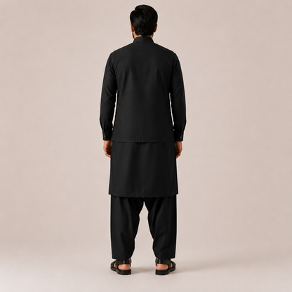 Shahkaar | 3-Piece Waistcoat Cord Set